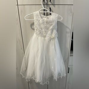 Bridal Flower Girl Kids Dress and Cape